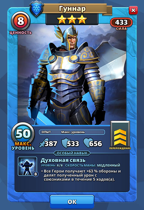 Гуннар из игры Империя Пазлов