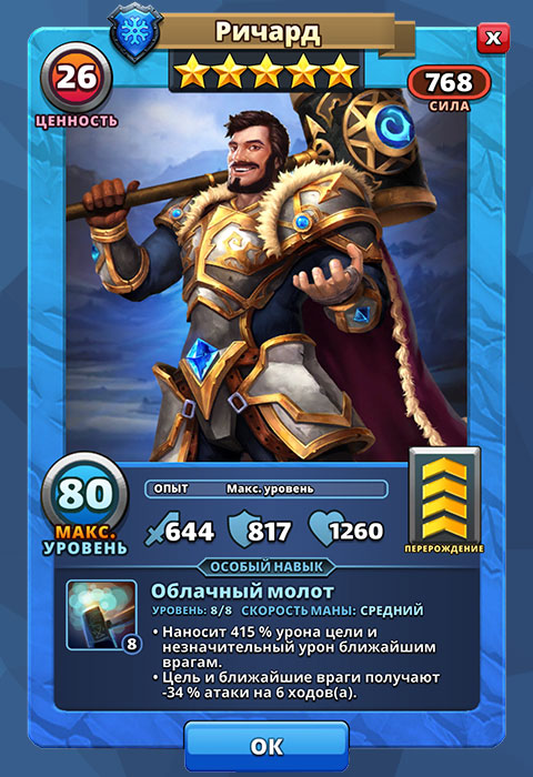 Ричард из игры Империя Пазлов