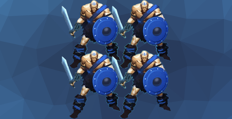 Воины-опустошители из игры Империя Паззлов